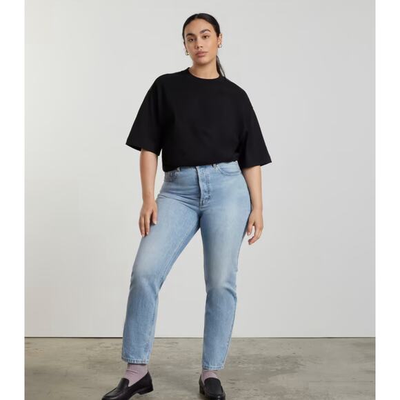 *SOLD* NWT! Everlane The Premium Weight Relaxed Oversize Tee - Size XXS - Picture 6 of 10